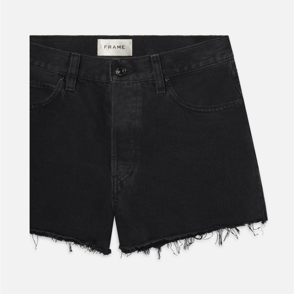 Frame Denim Women's Dark Jean Shorts